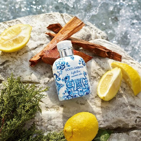DOLCE & GABBANA LIGHT BLUE SUMMER VIBES 4.2 EAU DE TOILETTE SPRAY FOR MEN