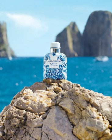DOLCE & GABBANA LIGHT BLUE SUMMER VIBES 4.2 EAU DE TOILETTE SPRAY FOR MEN