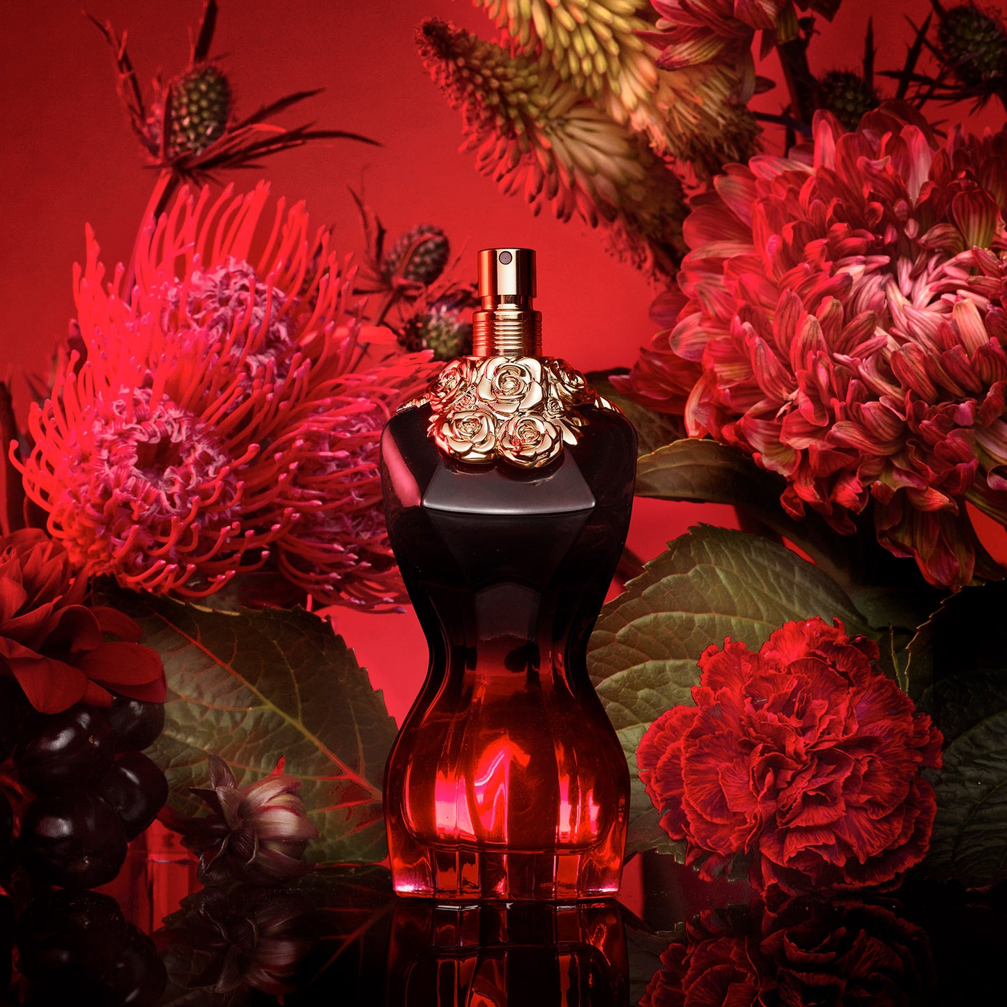 JEAN PAUL GAULTIER LA BELLE LE PARFUM 2 PCS SET FOR WOMEN: 3.4 EAU DE PARFUM INTENSE SPRAY + 0.34 EAU DE PARFUM INTENSE SPRAY