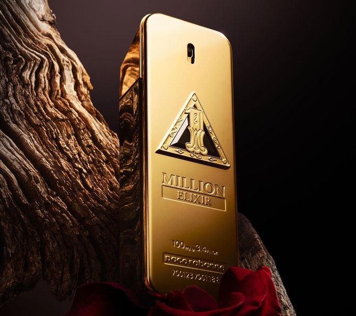 PACO RABANNE ONE MILLION ELIXIR 3 PCS SET FOR MEN: 3.4 EAU DE PARFUM INTENSE SPRAY + 5.1 DEODORANT SPRAY + 0.34 EAU DE PARFUM INTENSE SPRAY