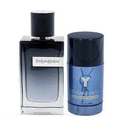 SET YVES SAINT LAURENT Y MEN (2 PC ) 3.4 OZ EDP SP / 2.5 OZ DEO STICK