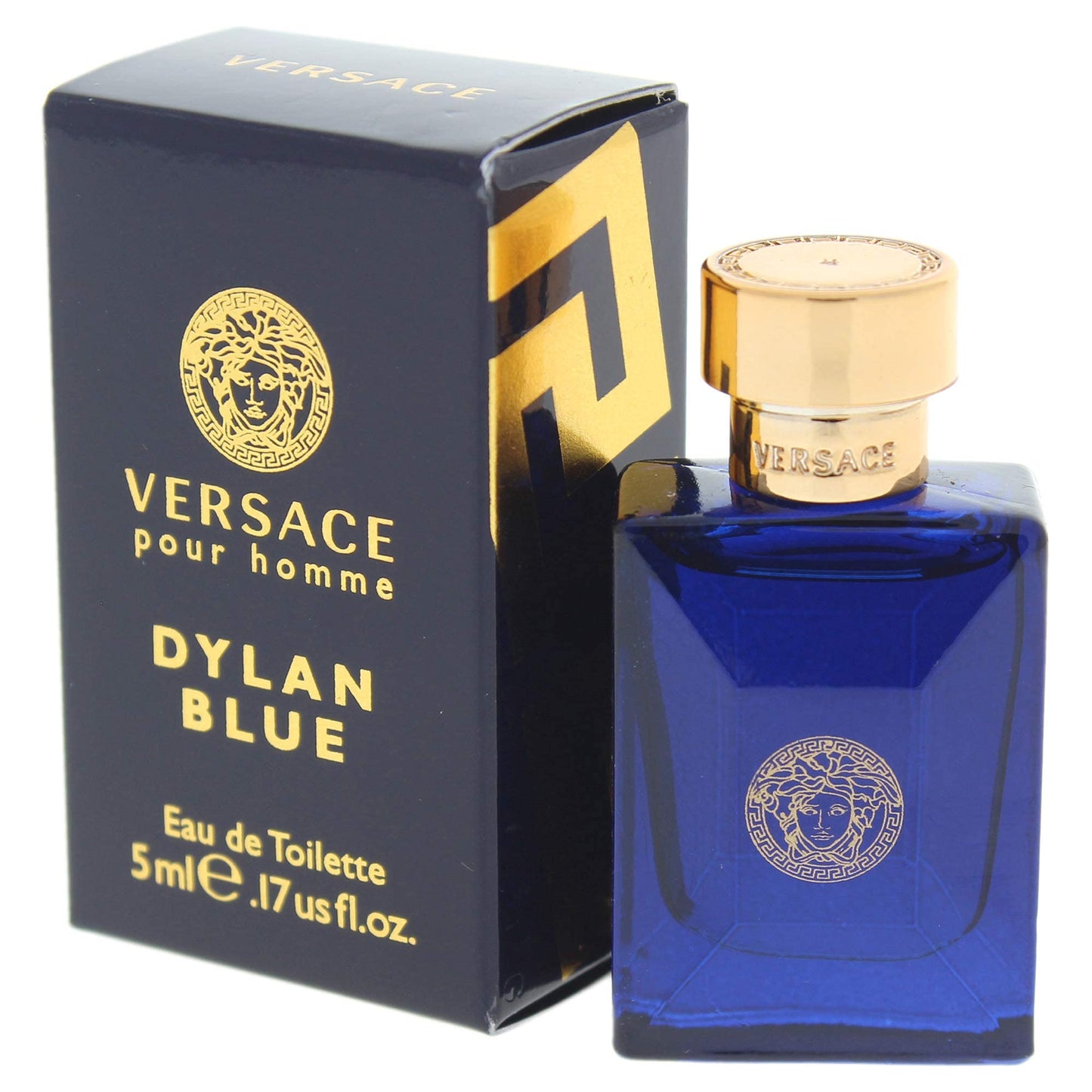VERSACE DYLAN BLUE 5 ML EAU DE TOILETTE MINI FOR MEN