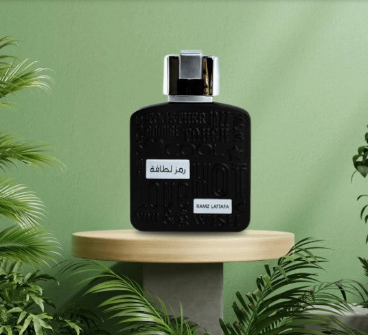 LATTAFA RAMZ SILVER 3.4 EAU DE PARFUM SPRAY FOR MEN
