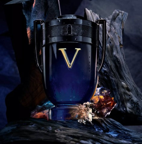 PACO RABANNE INVICTUS VICTORY ELIXIR 3 PCS SET FOR MEN: 3.4 EAU DE PARFUM SPRAY + 5 OZ DEODORANT SPRAY + 0.34 EAU DE PARFUM SPRAY