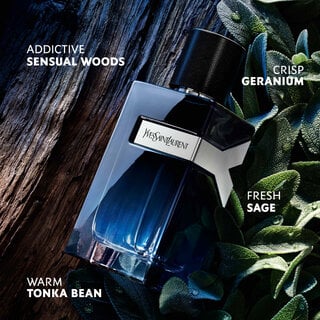 YSL Y 2 PCS SET FOR MEN: 3.3 EAU DE PARFUM SPRAY + 0.33 EAU DE PARFUM SPRAY