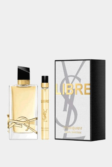 YSL LIBRE 2 PCS SET FOR WOMEN: 3 OZ EAU DE PARFUM SPRAY + 0.34 EAU DE PARFUM SPRAY