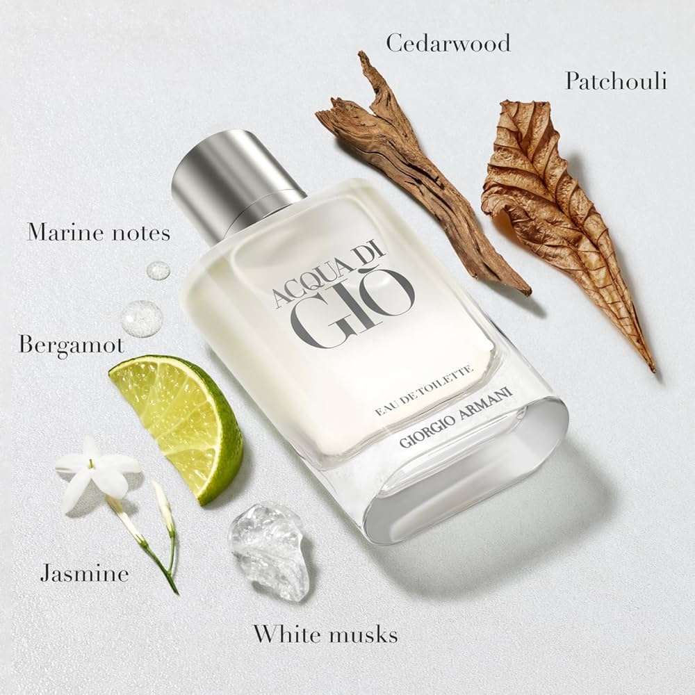 ARMANI ACQUA DI GIO 3.4 EAU DE TOILETTE SPRAY FOR MEN