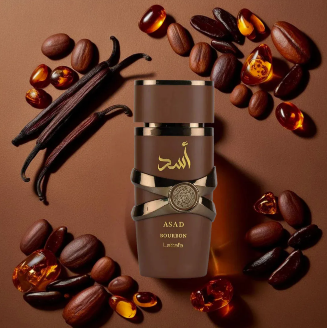 LATTAFA ASAD BOURBON 3.4 EAU DE PARFUM SPRAY