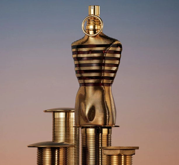 JEAN PAUL GAULTIER LE MALE ELIXIR 2 PCS SET: 4.2 PARFUM SPRAY + 2.5 SHOWER GEL