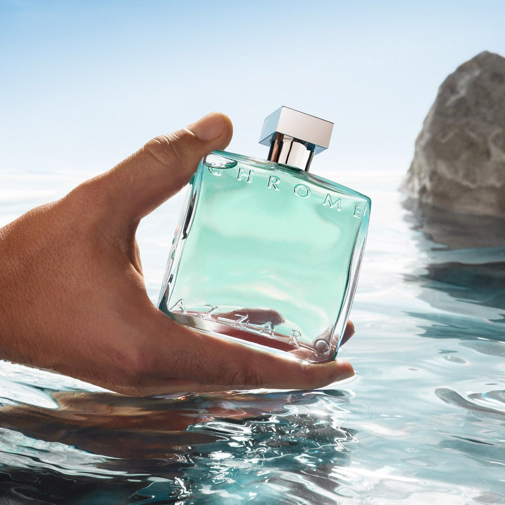 AZZARO CHROME AZURE 3.4 EAU DE TOILETTE SPRAY FOR MEN