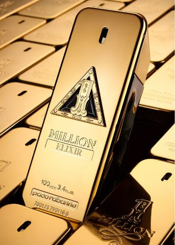 PACO RABANNE ONE MILLION ELIXIR 3 PCS SET FOR MEN: 3.4 EAU DE PARFUM INTENSE SPRAY + 5.1 DEODORANT SPRAY + 0.34 EAU DE PARFUM INTENSE SPRAY