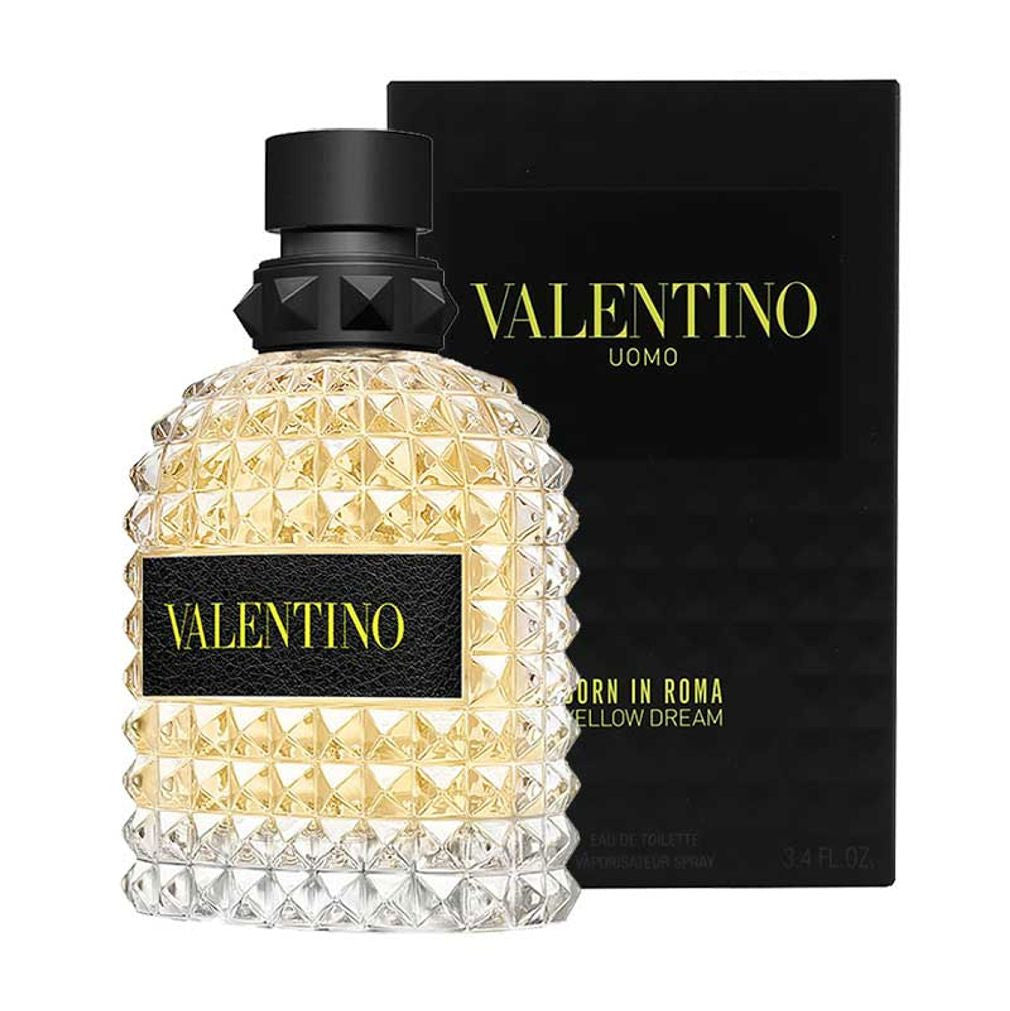 VALENTINO UOMO BORN IN ROMA YELLOW DREAM 3.4 EAU DE TOILETTE SPRAY