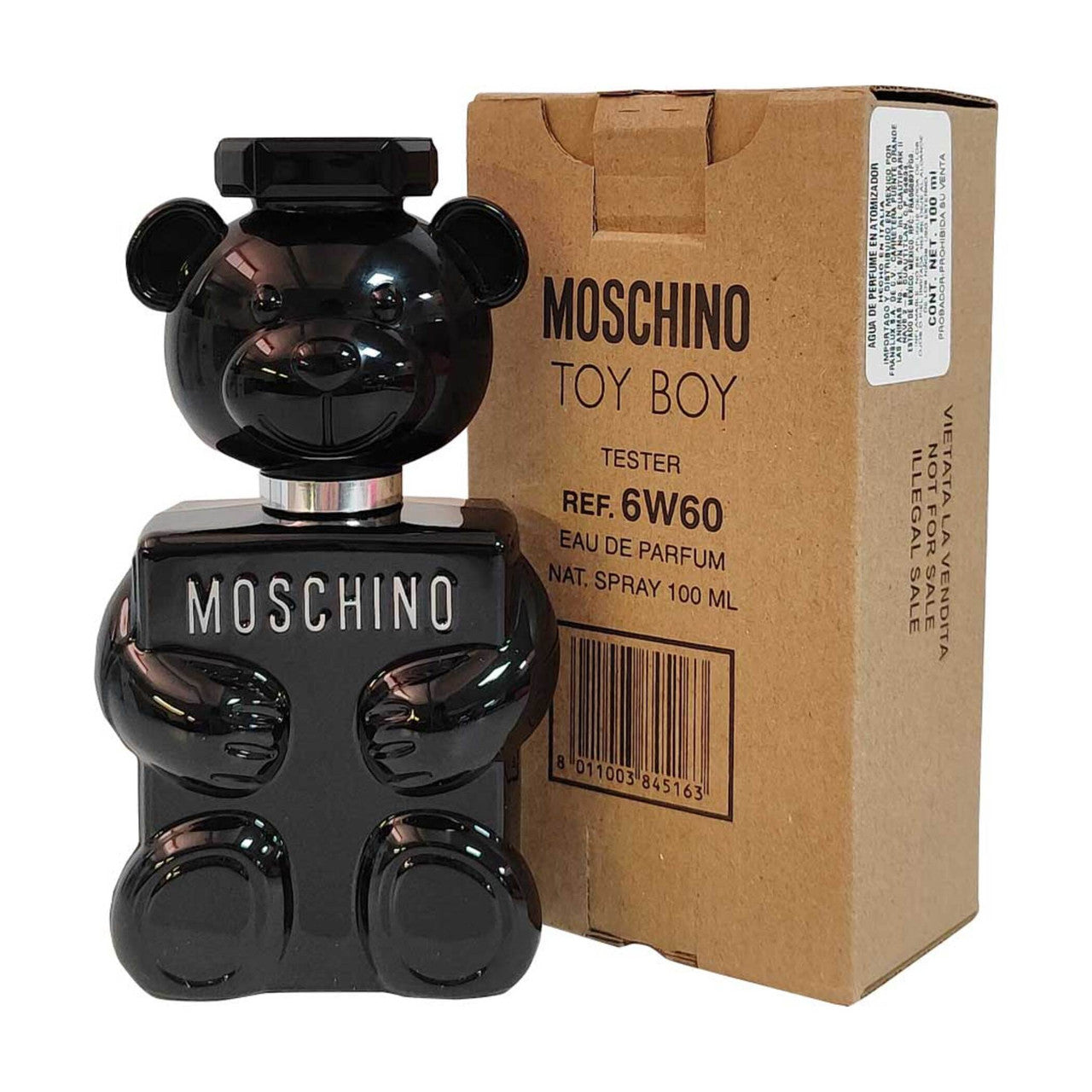 MOSCHINO TOY BOY TESTER 3.3 EAU DE PARFUM SPRAY